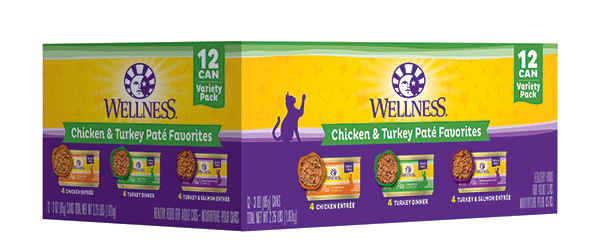 wellness cat variety pack