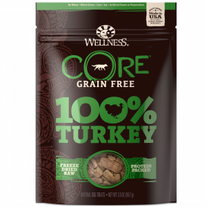 Wellness CORE 100% Turkey Freeze Dried Raw Dog Treats